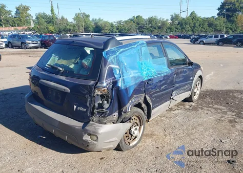 2004 Pontiac Vibe из США, поврежденный, VIN 5Y2SL62834Z446375